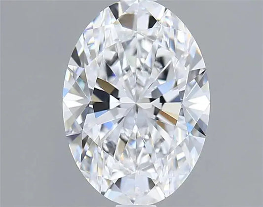 1.93ct Oval Lab Grown Diamond (Colour D, Clarity VVS2, IGI Certified)