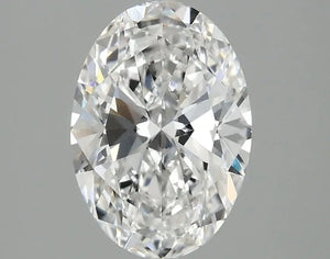 1.98 Carat E-VVS2 Oval Lab Diamond