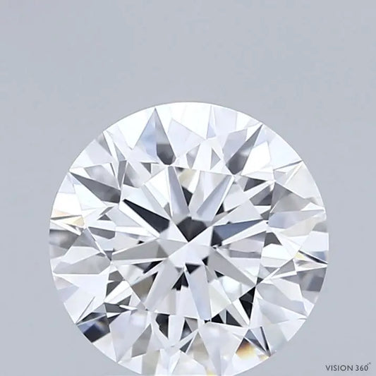 1.99 Carat D-VS1 Round Lab Diamond AG & CO Jewellery
