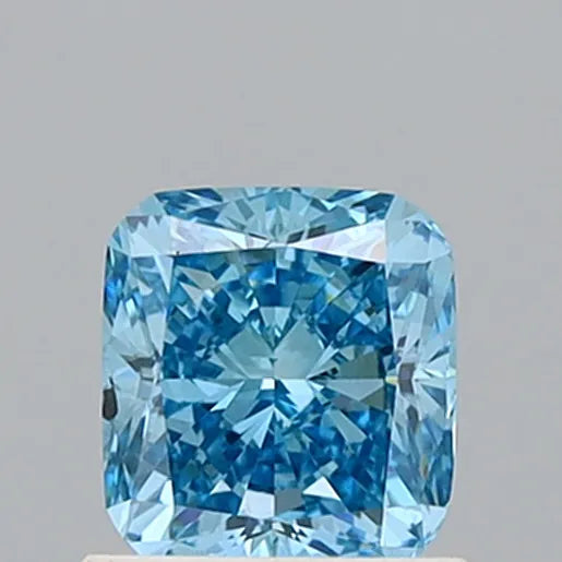 1.01ct Cushion modified Lab Grown Diamond (Colour Fancy Vivid Blue, Clarity SI2, IGI Certified) AG & CO Jewellery