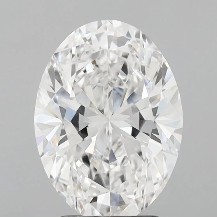 2.55ct Oval Lab Grown Diamond (Colour D, Clarity VVS2, IGI Certified) AG & CO Jewellery