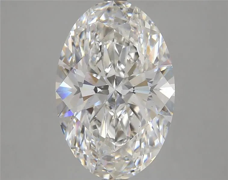 4.93ct oval lab grown diamond (colour g, clarity vs2, igi)