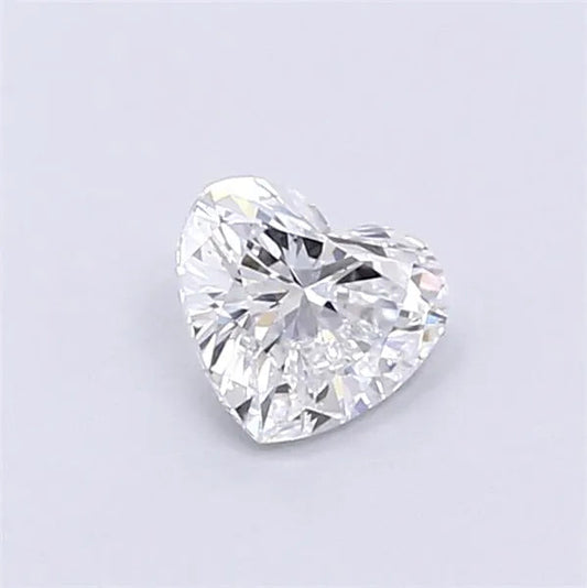0.53ct Heart Lab Grown Diamond (Colour D, Clarity VVS2, IGI Certified) AG & CO Jewellery