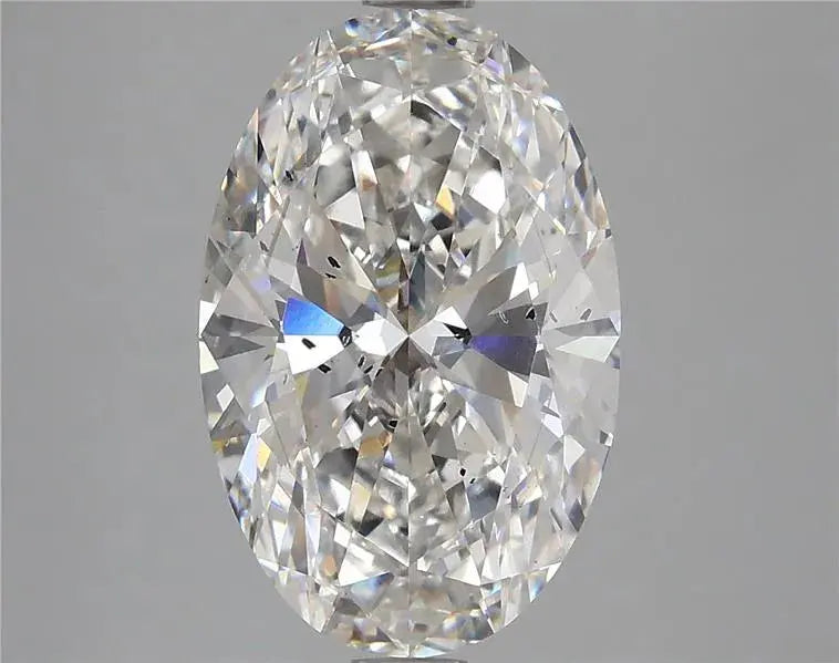 4.22ct Oval Lab Grown Diamond (Colour F, Clarity SI1, IGI Certified) - AG & CO Jewellery