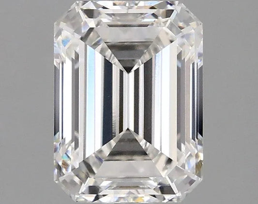 2.03ct Emerald Lab Grown Diamond (Colour F, Clarity VVS2, IGI Certified) AG & CO Jewellery