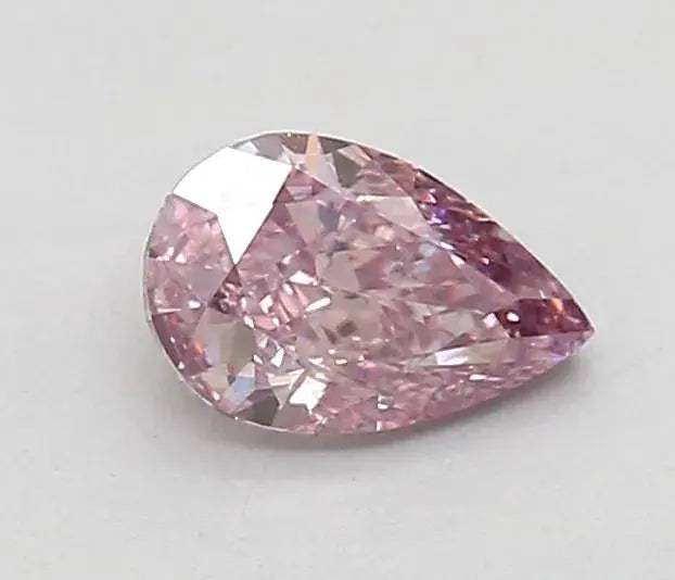0.31ct pear natural diamond (colour fancy brownish pink, clarity vs2, gia certified) - ag & co jewellery