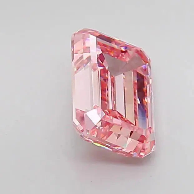 3.02ct emerald pink lab grown diamond (colour fancy intense pink, clarity vs1, igi certified) - ag & co jewellery