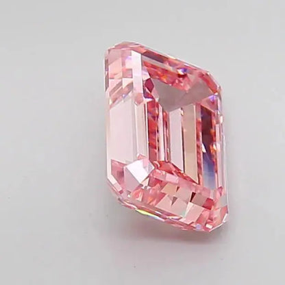 3.02ct Emerald Pink Lab Grown Diamond (Colour Fancy Intense Pink, Clarity VS1, IGI Certified) - AG & CO Jewellery