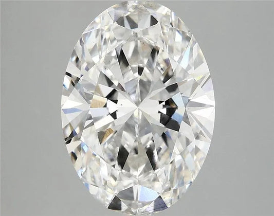 3.93ct Oval Lab Grown Diamond (Colour F, Clarity VS2, IGI Certified) AG & CO Jewellery