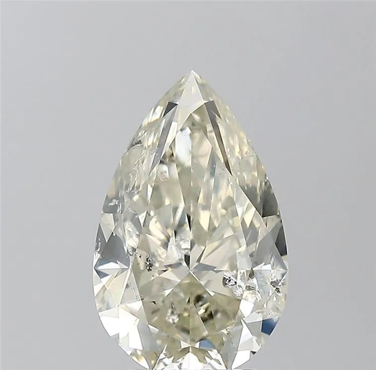 3.01ct Pear Natural Diamond (Colour K, Clarity SI2, Cut VG, IGI Certified) AG & CO Jewellery
