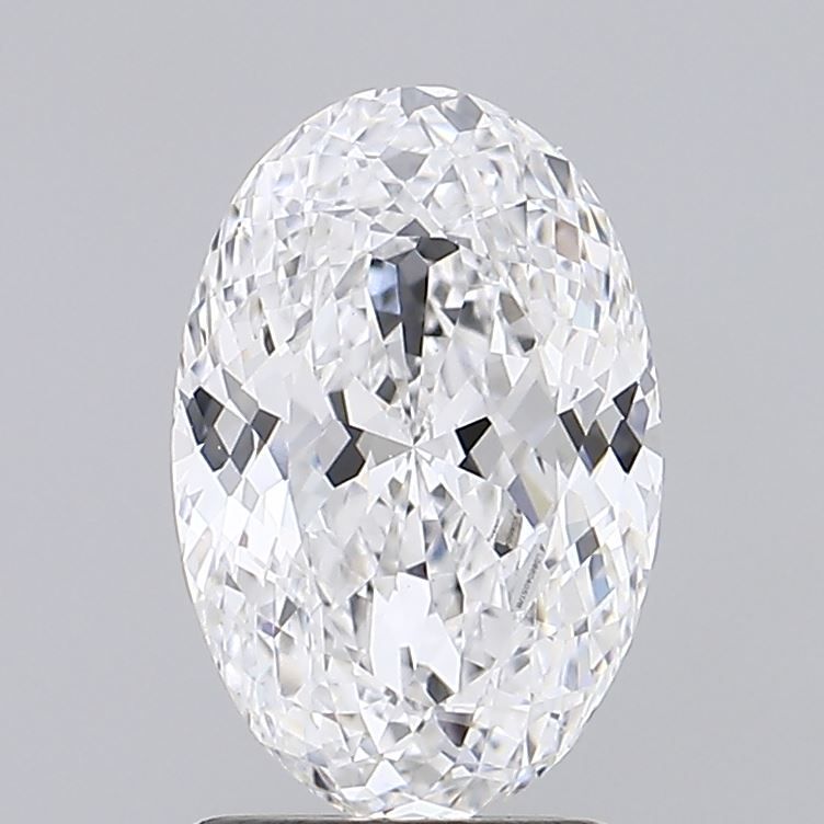 portuguese cut oval lab grown diamond