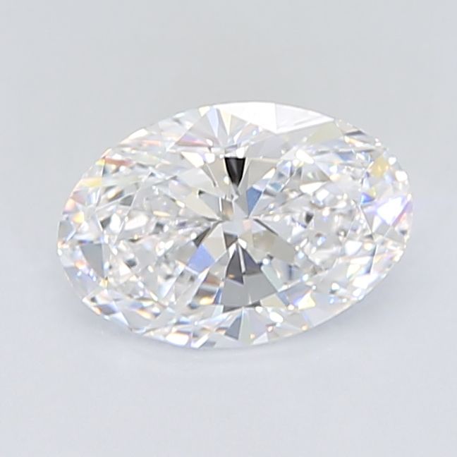 oval modified brilliant lab grown diamond