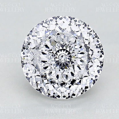2.09ct Portuguese Cut Lab Grown Diamond (Colour E, Clarity VVS2, IGI Certified) AG & CO Jewellery