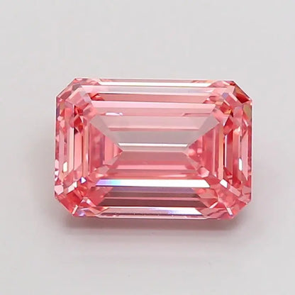 3.02ct Emerald Pink Lab Grown Diamond (Colour Fancy Intense Pink, Clarity VS1, IGI Certified) - AG & CO Jewellery