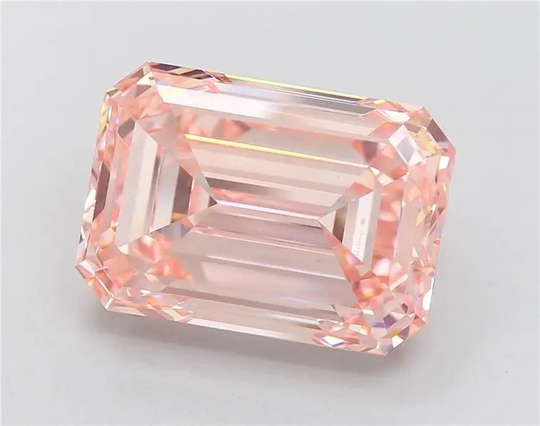 5.73ct Fancy Intense Pink Emerald Lab Grown Diamond – VVS2 Clarity, IGI Certified - AG & CO Jewellery