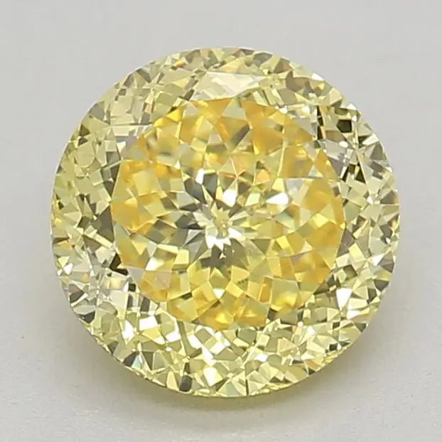 1.05ct portuguese cut  lab grown diamond (colour fancy intense yellow, clarity vvs2, igi certified) - ag & co jewellery