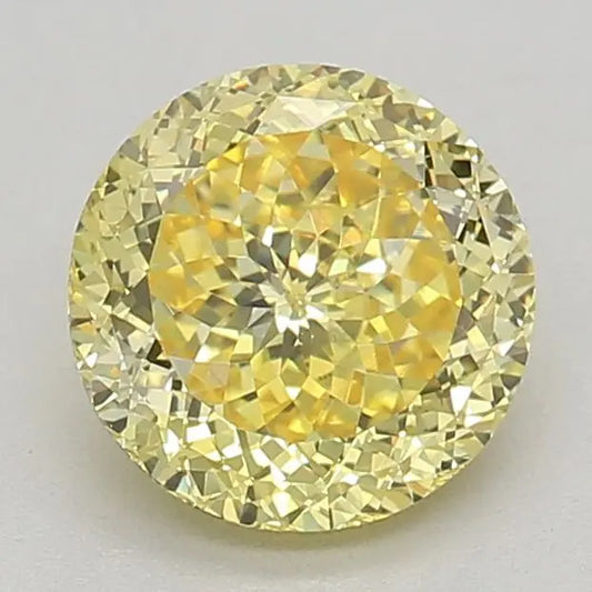 1.05ct Portuguese Cut  Lab Grown Diamond (Colour Fancy Intense Yellow, Clarity VVS2, IGI Certified) - AG & CO Jewellery