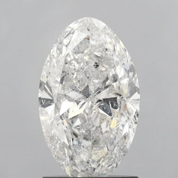 1.53ct oval natural diamond (colour g, clarity i1, cut vg, igi certified) ag & co jewellery