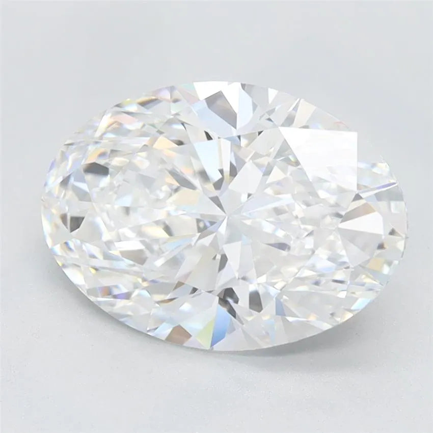 2.09ct oval lab grown diamond (colour d, clarity vvs1, igi certified)