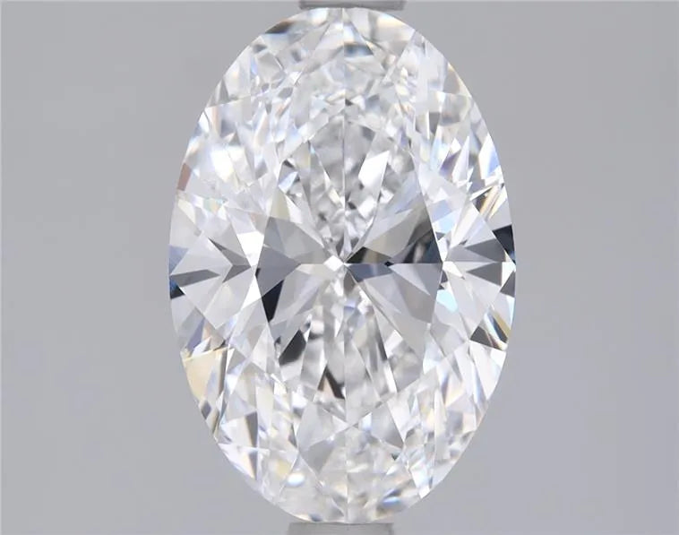 2.05ct oval lab grown diamond (colour f, clarity vvs2, igi)