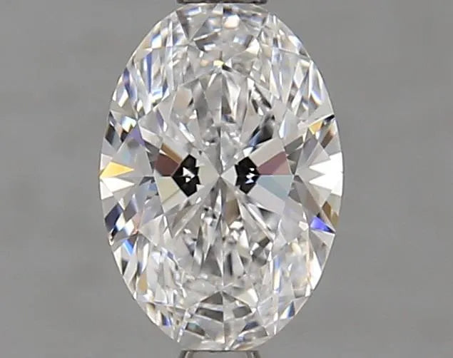 1.00ct oval lab grown diamond (colour d, clarity vvs2, igi certified)