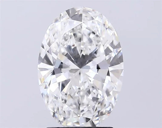 2.50ct Oval Lab Grown Diamond (Colour E, Clarity VVS2, IGI Certified) AG & CO Jewellery