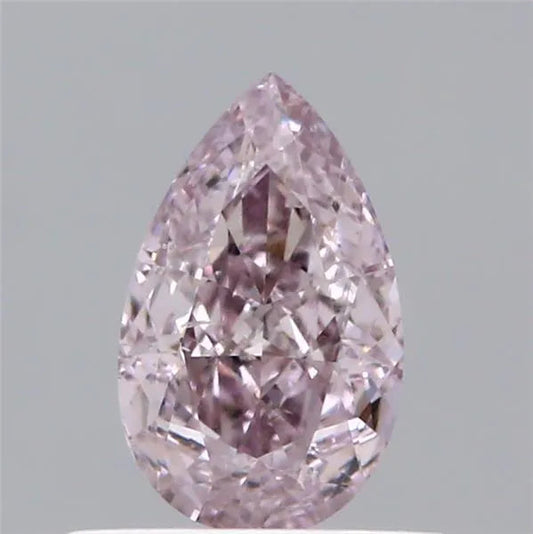 0.59ct Pear Natural Diamond (Colour Fancy Brownish Pink, Clarity SI2, GIA Certified) AG & CO Jewellery