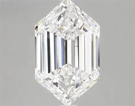 2.04ct Hexagonal Lab Grown Diamond (Colour D, Clarity VVS1, IGI Certified) AG & CO Jewellery