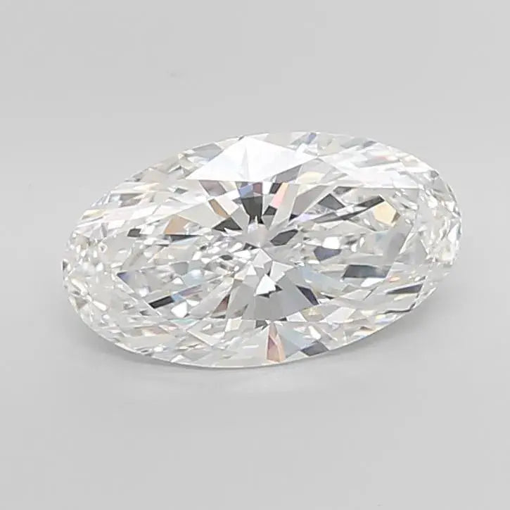 moval lab grown diamond elongated oval  5.50ct (colour d, clarity vvs2, igi certified) - ag & co jewellery