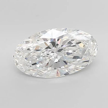 Moval Lab Grown Diamond Elongated Oval  5.50ct (Colour D, Clarity VVS2, IGI Certified) - AG & CO Jewellery