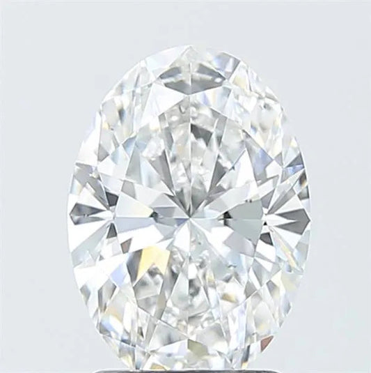 2.00ct Oval Lab Grown Diamond (Colour E, Clarity VS2, IGI Certified) AG & CO Jewellery