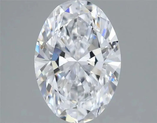 1.08ct Oval Lab Grown Diamond (Colour D, Clarity VS1, IGI Certified) - AG & CO Jewellery