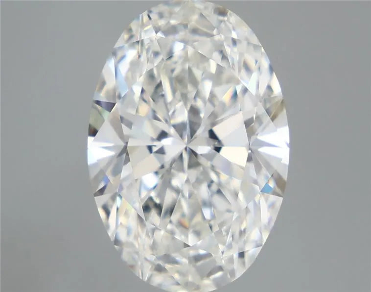 8.08ct oval lab grown diamond (colour f, clarity vvs2, igi certified) ag & co jewellery