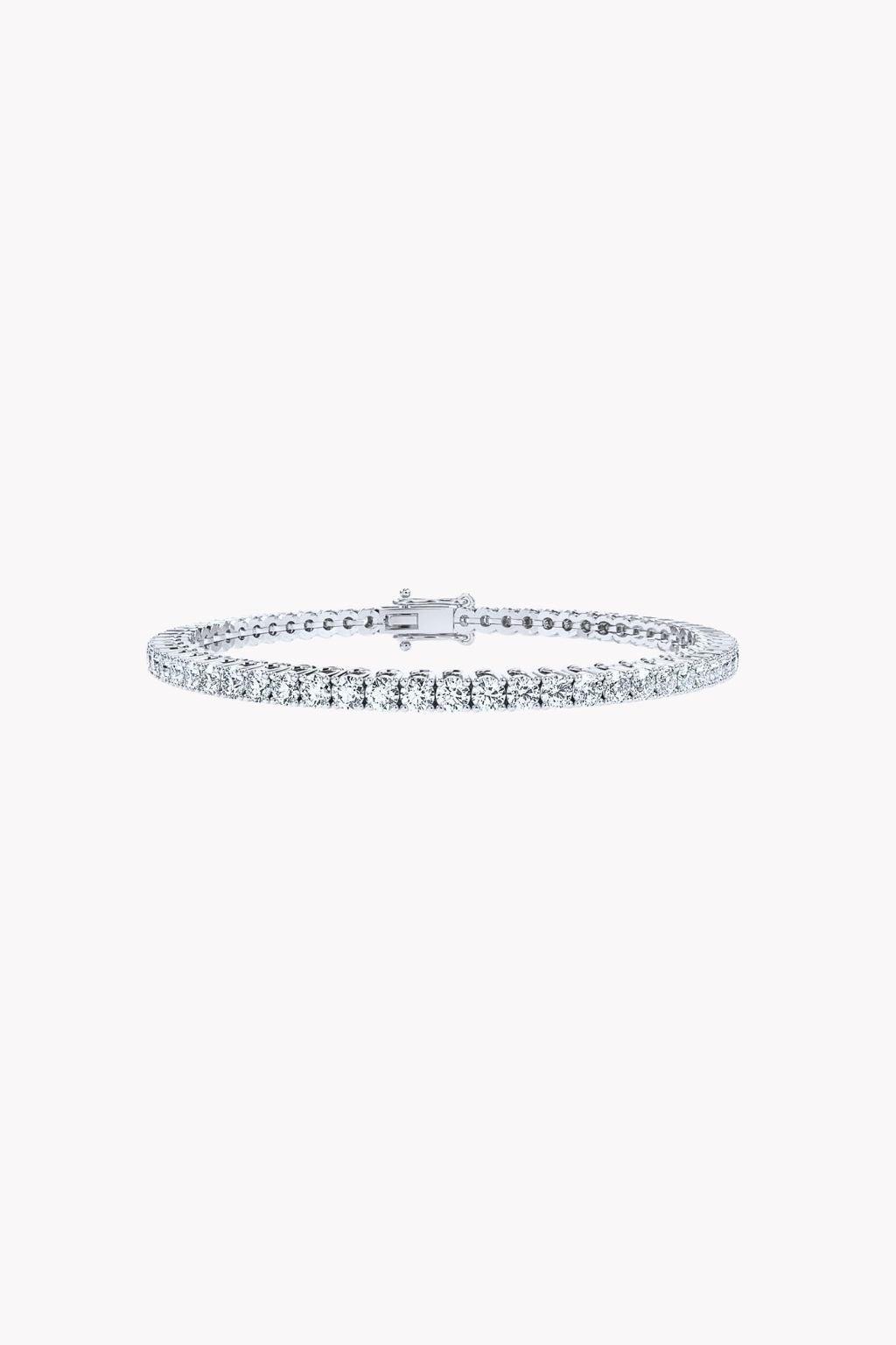 7.16ct Lab-Grown Diamond Tennis Bracelet in 10K Gold AG & CO Jewellery