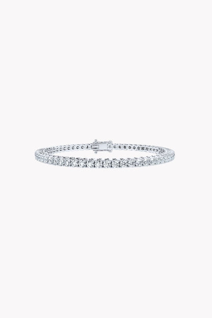 7.16ct Lab-Grown Diamond Tennis Bracelet in 10K Gold AG & CO Jewellery