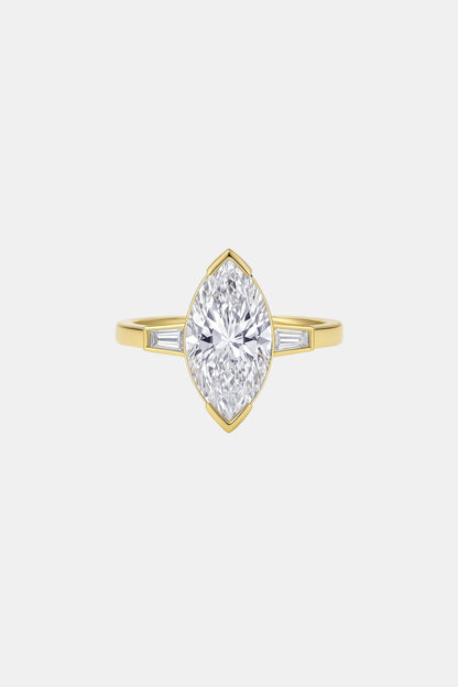 Sophie -  The Trilogy Bezel | Marquise & Tapered Baguettes AG & CO Jewellery