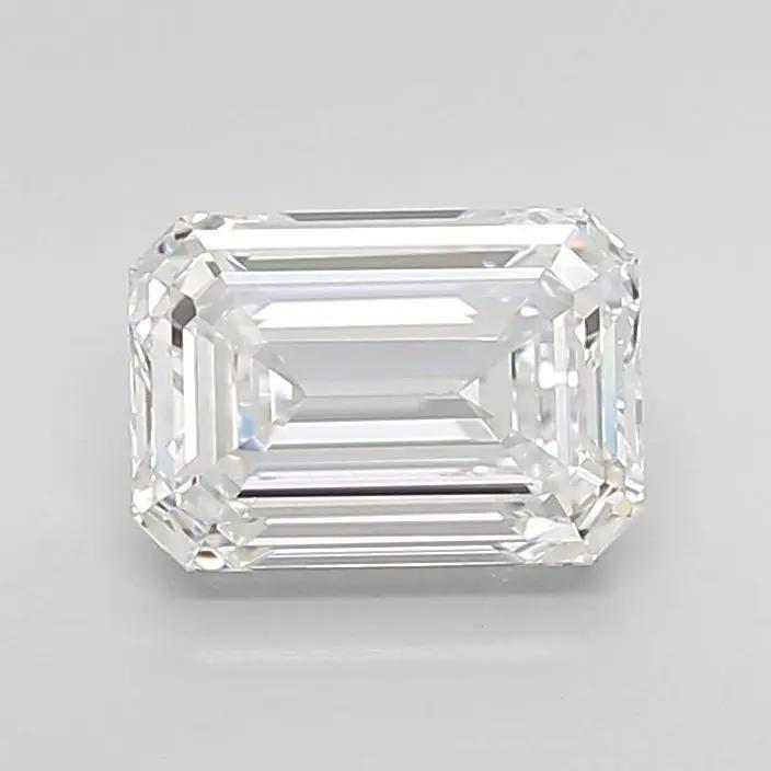 2 Carat D-VVS2 Emerald Lab Diamond AG & CO Jewellery