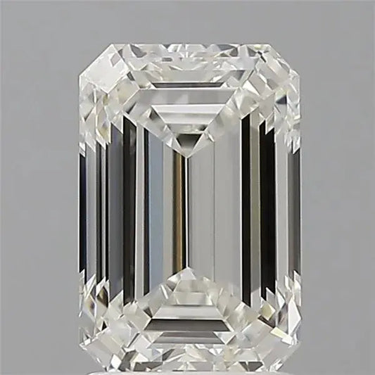 2.00ct Emerald Lab Grown Diamond (Colour F, Clarity VVS1, IGI Certified) AG & CO Jewellery