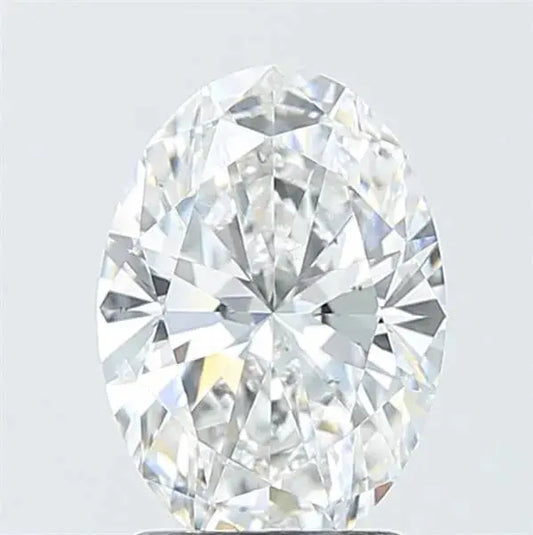 2.00ct Oval Lab Grown Diamond (Colour E, Clarity VS2, IGI Certified) AG & CO Jewellery