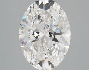 2.01 Carat D-VS1 Oval Lab Diamond