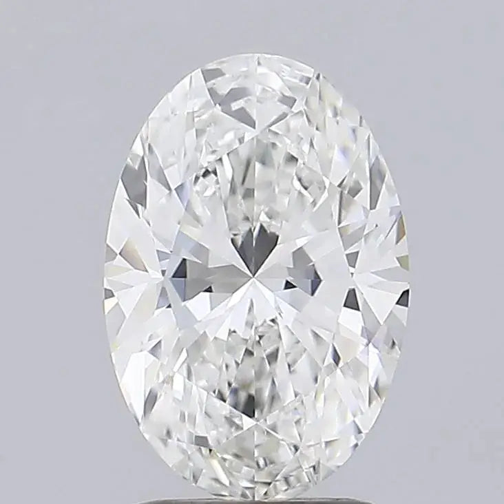 2.01ct Oval Lab Grown Diamond (Colour F, Clarity VVS2, IGI Certified)