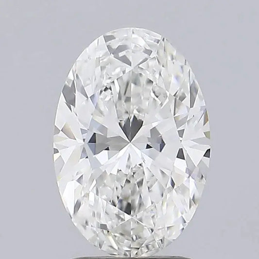2.01ct Oval Lab Grown Diamond (Colour F, Clarity VVS2, IGI Certified)