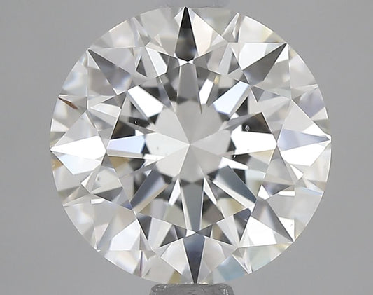 2.02 Carat H-VS2 Round Cut Diamond AG & CO Jewellery