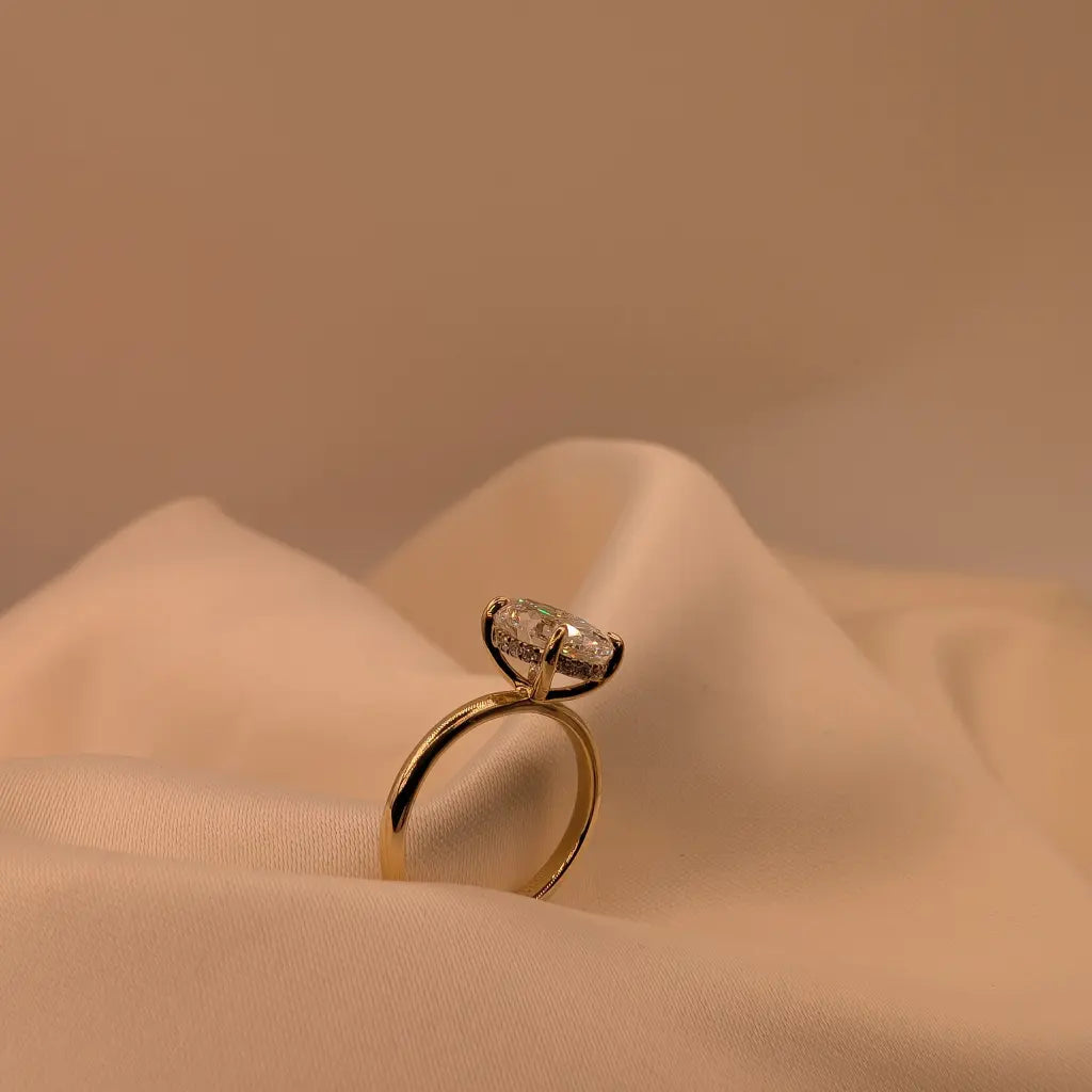 2.03ct oval solitaire with hidden halo ag & co jewellery