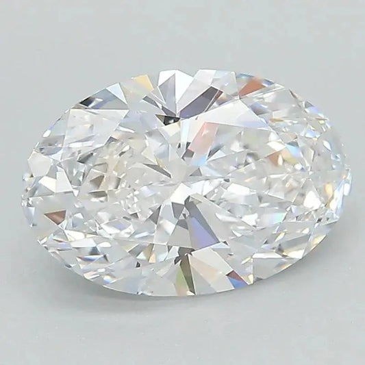 2.03ct Oval Lab Grown Diamond (Colour D, Clarity VVS2, IGI Certified) - AG & CO Jewellery