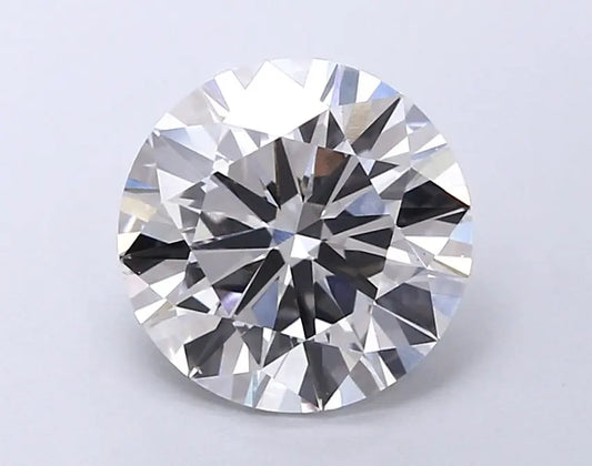 2.04 Carat E-VS1 Round Lab Diamond AG & CO Jewellery