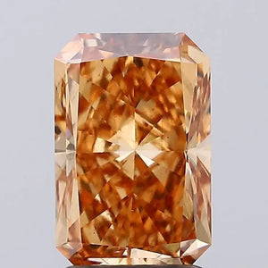 2.04 Carat Radiant Cut Fancy Brown