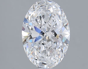 2.05 Carat D-VVS2 Oval Lab Diamond