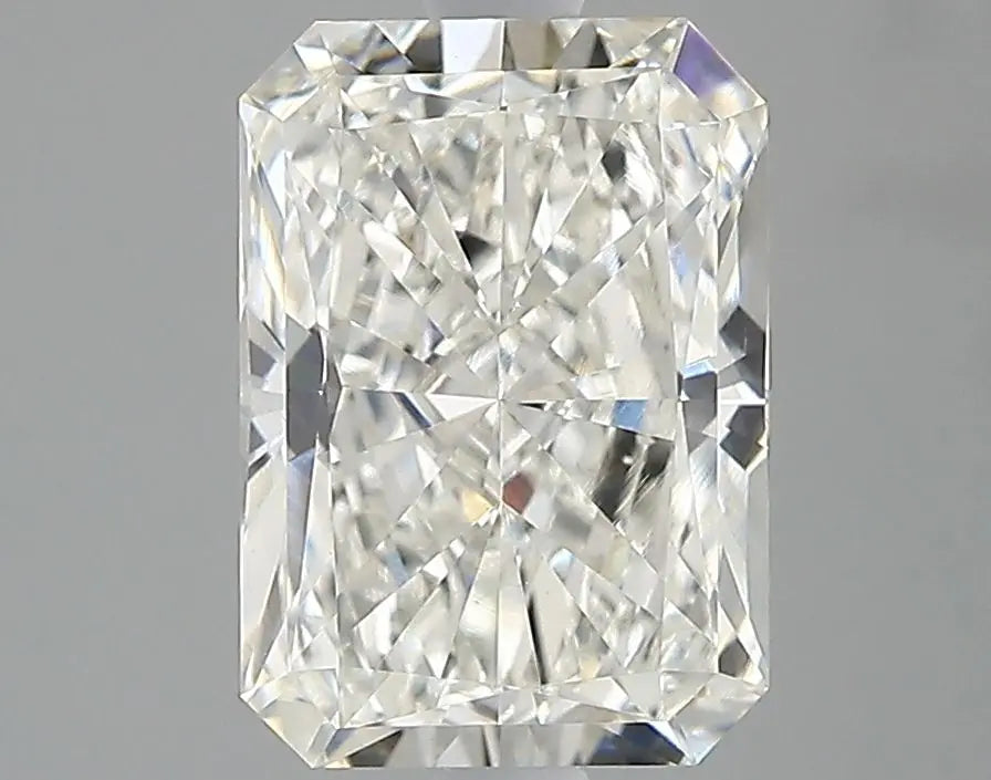 2.05 carat g-vvs2 radiant lab diamond