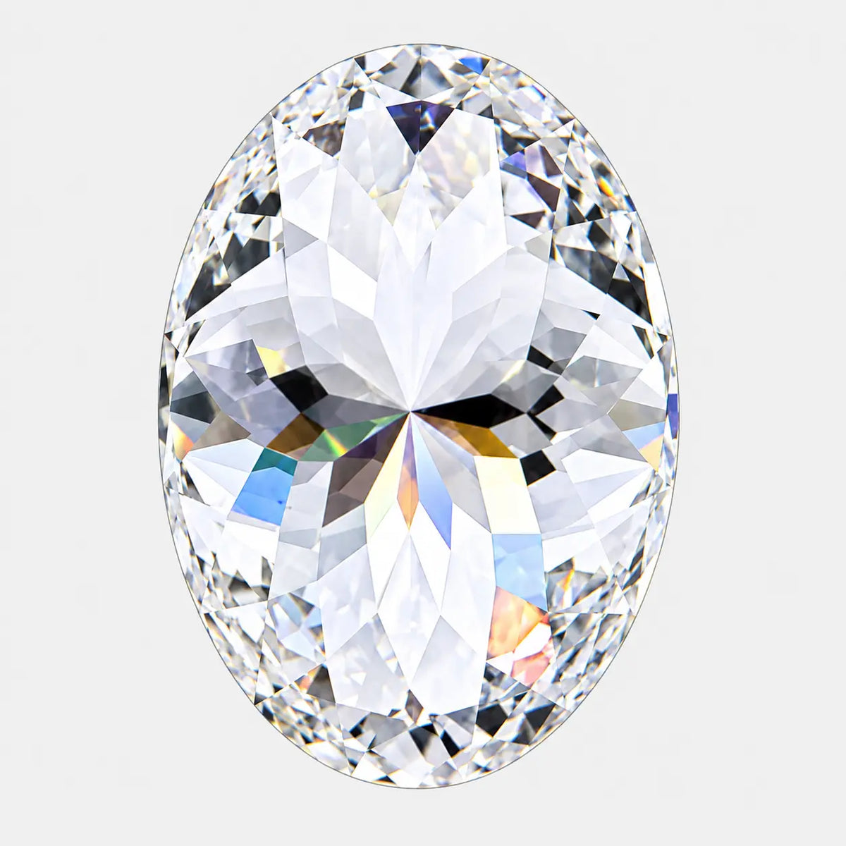 2.07 Carat Portuguese Oval GIA Certified Lab Grown Diamond AG & CO Jewellery